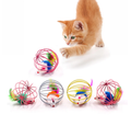 Mouse toy in the ball, cat toy