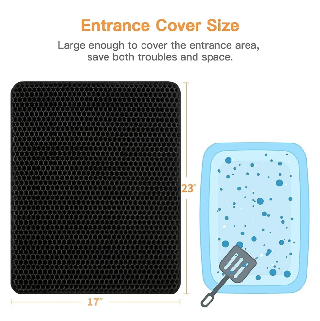 Honeycomb Cat Litter Mat