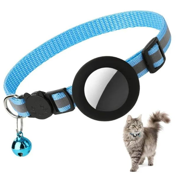 Kitten Collar With Breakaway Buckle And Airtag Holder