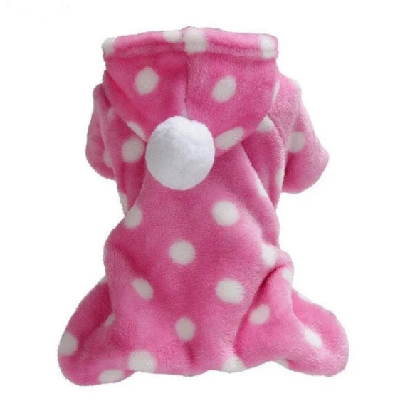 Cozy Plush Dog Jumpsuits