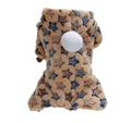 Cozy Plush Dog Jumpsuits