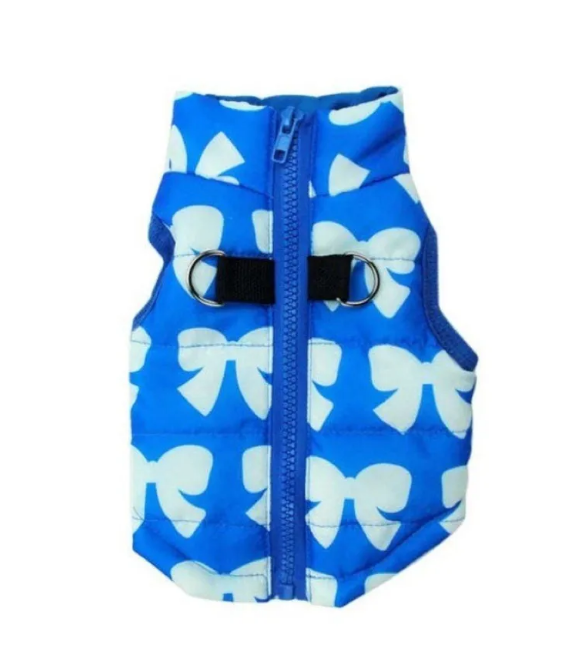 Print Dog Vest Jacket
