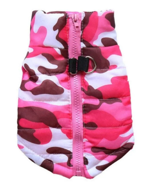 Print Dog Vest Jacket