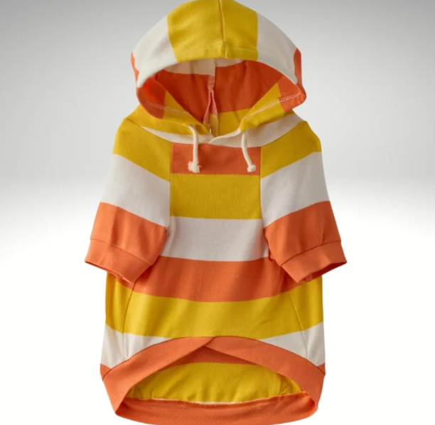 Lightweight Hooded Tee Organic Cotton Dog Hoodie Pet Coat