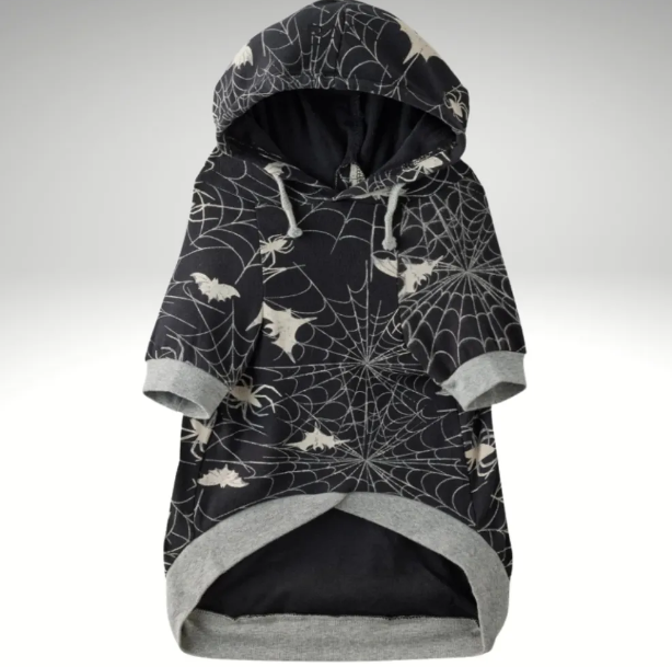 Lightweight Hooded Tee Organic Cotton Dog Hoodie Pet Coat