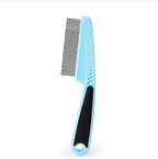 Non-Slip Stainless Steel Fine Tooth Pet Grooming Comb For Dogs