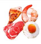 4 Piece Food-Shaped Set For Dogs
