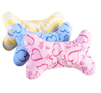 3 Piece Bone-Shaped Toy Set For Dogs