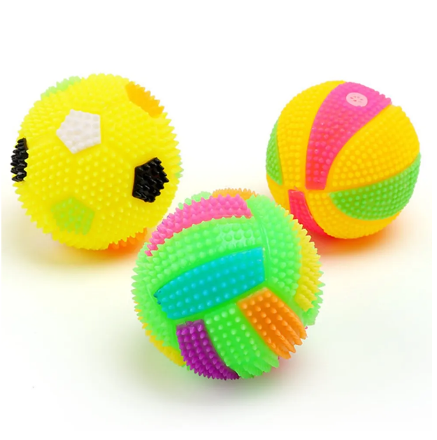 3 Piece LED Dog Ball Set