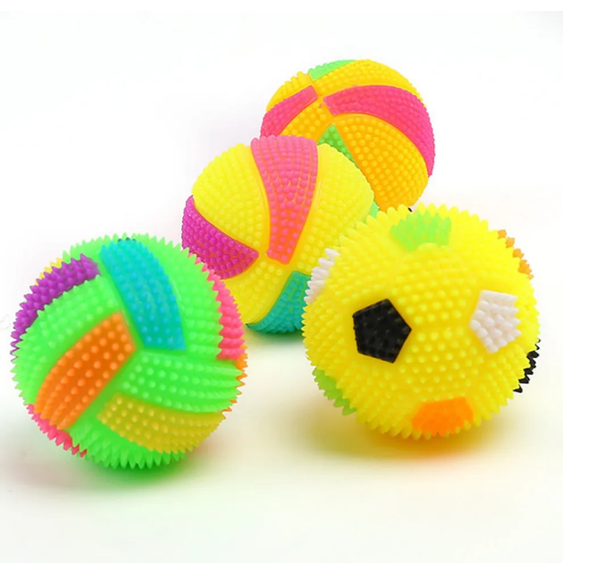 3 Piece LED Dog Ball Set